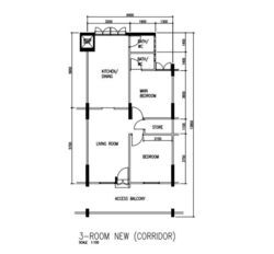 Blk 584 Ang Mo Kio Avenue 3 (Ang Mo Kio), HDB 3 Rooms #464074921